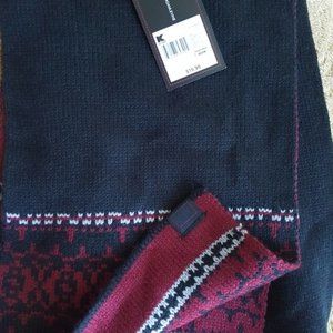 Adam Levine Scarf – Red/Black